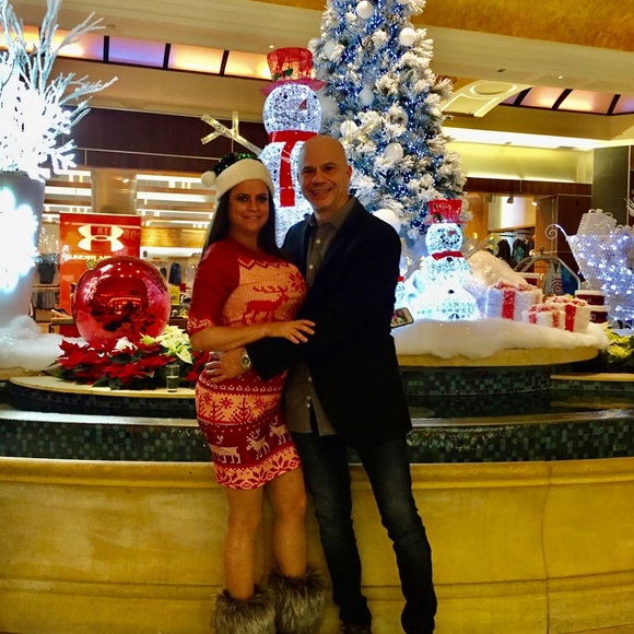 Chicme Red Reindeer Xmas Dress - Picture 3 of 3